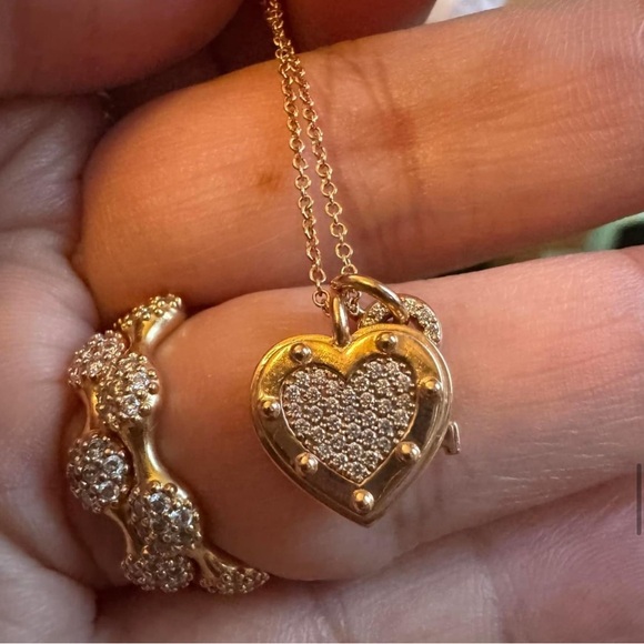 Tiffany & Co Return to Tiffany Love Heart Tag Key Pendant 🩵 - Picture 5 of 12